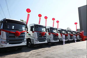 搭载法士特新能源电驱动产品的搅拌车交付郑州用户