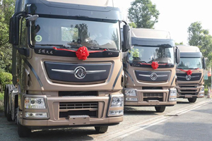 东风天龙旗舰国六520上市发布，订车88台