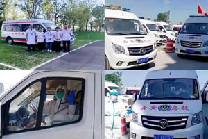 图雅诺特专救护车为第十四届全运会筑起一道安全防线