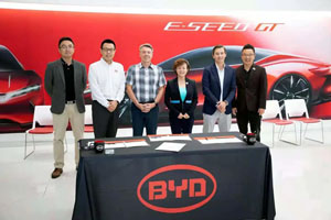 环卫车、物流车、校车...比亚迪携手Levo部署5000辆纯电动车