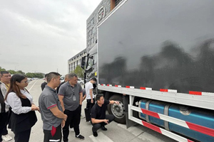 顺丰速运千辆订单的选择 豪沃NX国六载货车