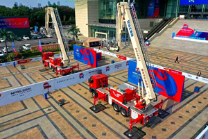 徐工成全国消防行业职业技能大赛指定车辆