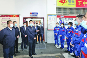广西壮族自治区党委书记刘宁到玉柴调研