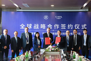 采埃孚集团与宁德时代联手 为电动出行及储能提供卓越售后服务