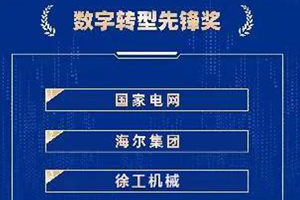 行业唯一！徐工机械荣获“数字转型先锋奖”
