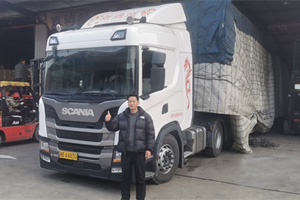 铁路转公路运输 株洲新通道物流首选斯堪尼亚国六车
