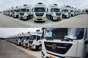 专为疫苗运输 东风康明斯助力30辆东风天锦冷藏车成功交付