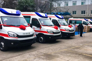 为江苏省卫健委助力 南京依维柯欧胜救护车再次交付