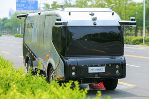 宇通自动驾驶环卫车，让智能环卫助力智慧城市建设