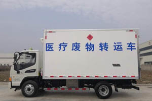 抗疫1号车 全民核酸11台江淮转运医疗废弃物