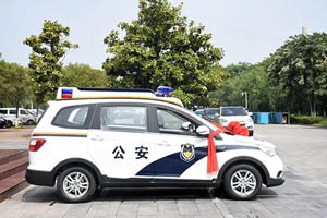 森源鸿马电动巡逻车交付江西赣江新区