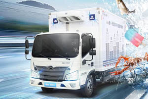一路领“鲜” 领航·蓝牛王冷藏车——降本增效，高效运营！