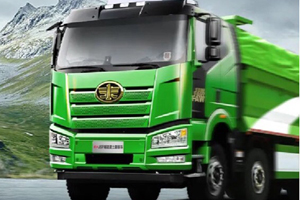 一汽解放自带“神装”的自卸车，搞基建挣钱特专业！