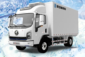 陕汽轩德·翼9冷藏车：冷链运输首选