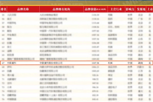 突破千亿元大关 中联重科连续19年荣登《中国500最具价值品牌》榜