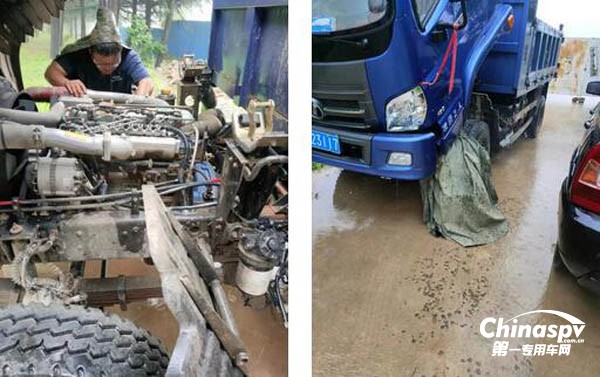 福田瑞沃工程车