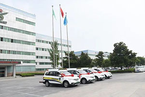 森源鸿马电动执法车交付河南鹤壁