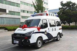 科技强警 森源鸿马现场勘察车交付山东德州