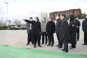 谭旭光赴青岛市现场调度潍柴智慧重工智造中心项目建设