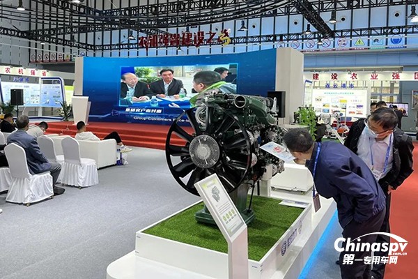 解放动力再制造发动机亮相江苏国际农机展