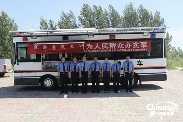 森源鸿马检察直通车亮相开启“走街串巷”普法模式