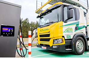 世界首辆斯堪尼亚纯电轿运车在德国投运