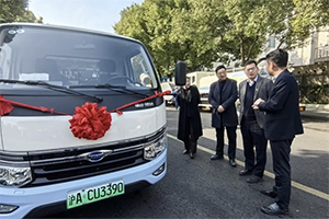 福田普罗科环卫车再次交付上海 为建设美丽中国贡献力量