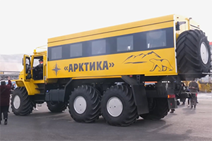 俄罗斯全新极地重卡改装产品即将，多项创新设计助力极地区域物资补给