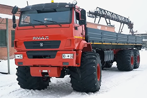 今日国外专用车推荐-俄罗斯特殊地形的多功能卡车