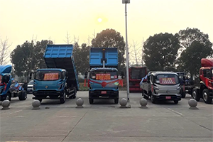 高效装卸，无惧重载 飞碟WX7自卸新品推介会隆重召开