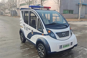 节能环保 机动灵活森源鸿马电动巡逻车发往山西