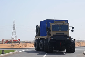 今日国外专用车推荐-阿联酋的军用移动工作站