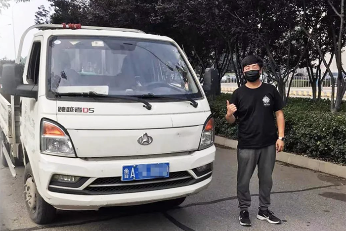 高效货运 长安跨越者D5与济南建材运输青年一起共“建”财富之路