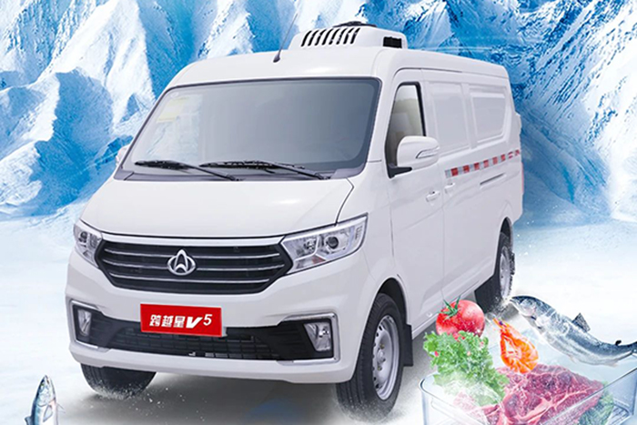 长安跨越星V5冷藏车:“冻”力十足，创富“鲜”人一步