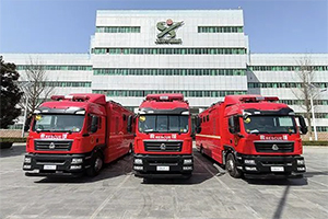 大大提升战勤综合保障能力 森源鸿马多功能淋浴车发往甘肃