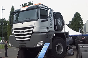 德国极限重载运输行业一颗新星 改装领域树立行业标杆