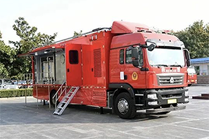 森源鸿马水质净化车 实现就地取水就地补给