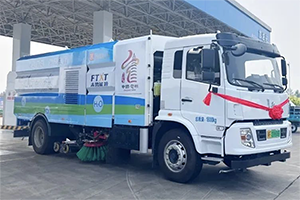助力中国北方“氢城”建设，长征汽车氢能环卫车交付定州