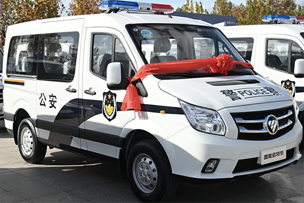图雅诺警用车辆批量交付，共筑城市“安全网”