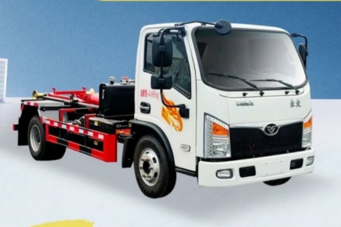 豪曼双版本纯电动车厢可卸式垃圾车 | 98kWh&155kWh，经济耐力各有招！