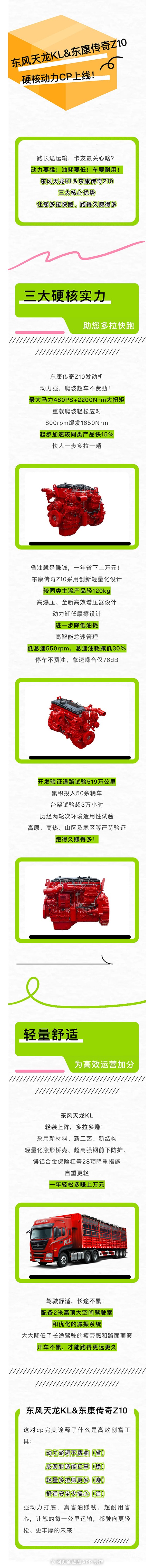 东风天龙KL&东康传奇Z10：硬核动力CP上线！