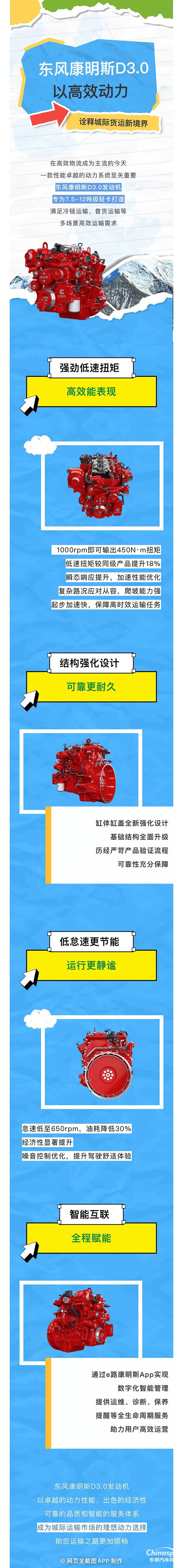 驭见不凡东风康明斯D3.0：定义高效运输新标准