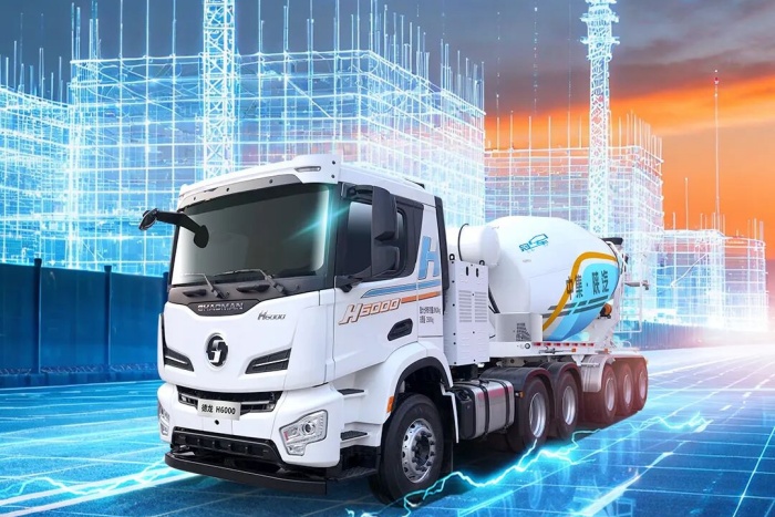 中集·陕汽一体化上装供能技术，引领搅拌运输迈入高效、灵活、节能新时代