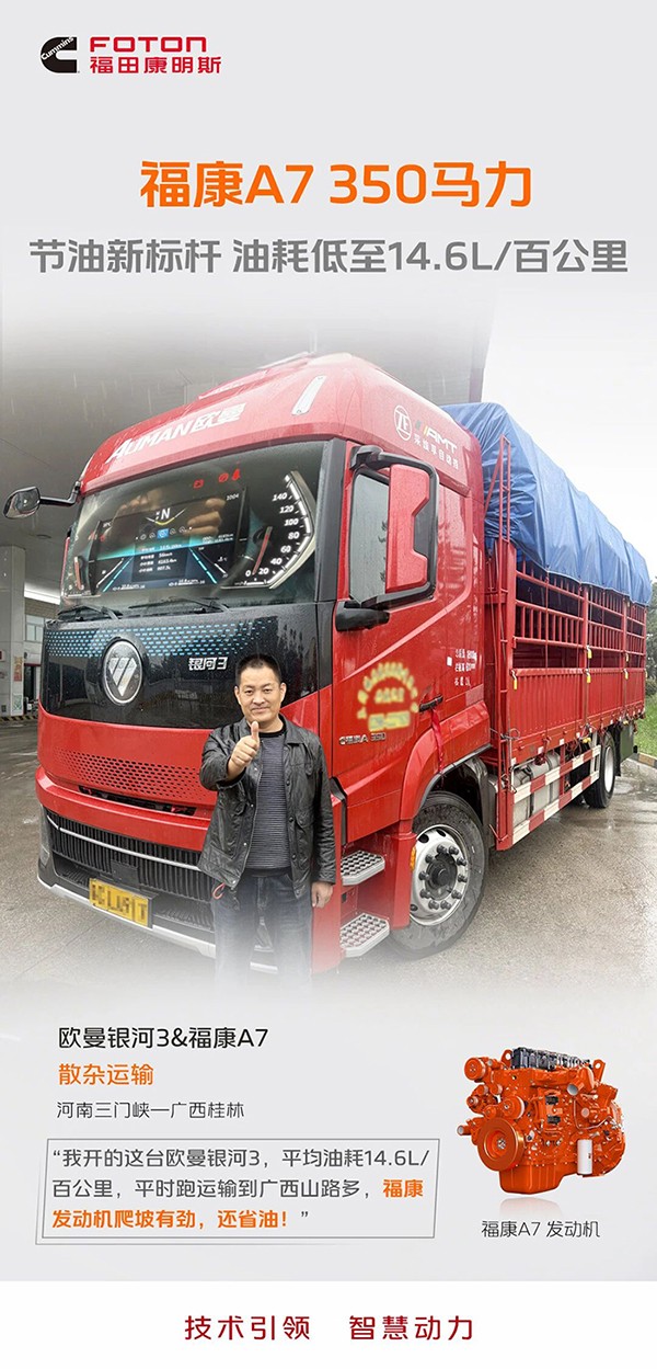 用户实测：福康A7，油耗低至14.6L/百公里