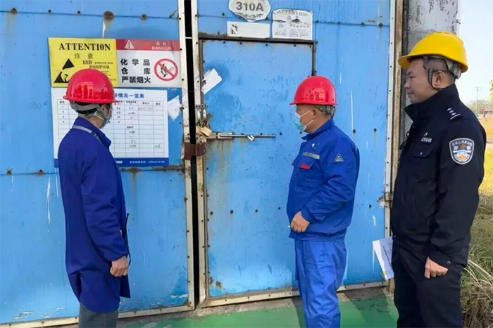 江西查处一未按规定报备跨市运输危化品案