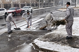 解放动力总成事业部高效应对雨雪冰冻天气