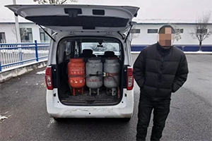 河南南阳查处一起非法运输液化气案