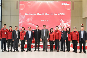 康明斯全球副总裁Brett Merritt 走访一线 为西康奋斗者送上马年第一份祝福