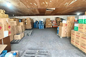 浙江一化工公司危化品乱放被罚7万！