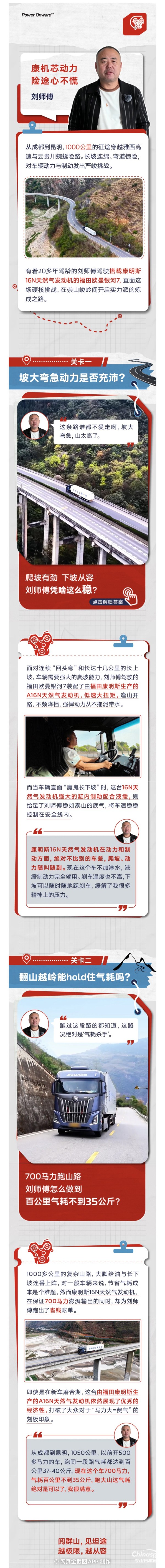 　康明斯16N马力全开，征服云贵川“魔鬼路段”